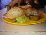 Puri-Bhaji at Sangeetha, Adyar